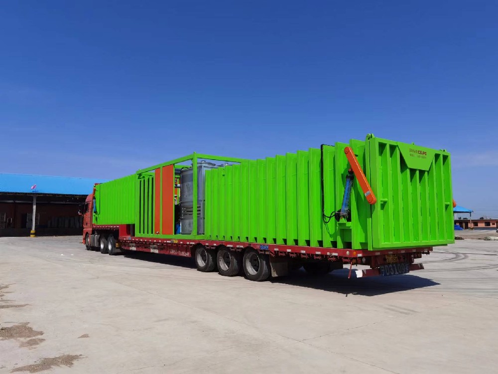 2套處理量12卡板高端真空預(yù)冷機進(jìn)入甘肅娃娃菜基地，我們的果蔬真空預(yù)冷機源源不斷的甘肅高原娃娃菜市場。